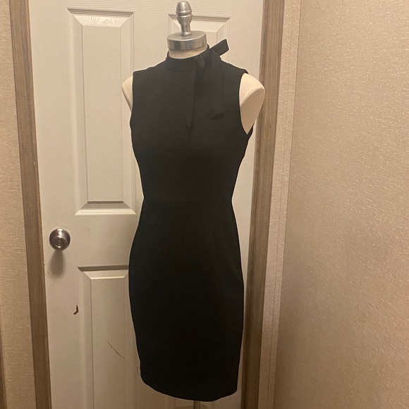Calvin Klein Black Midi Dress - Picture 7 of 7